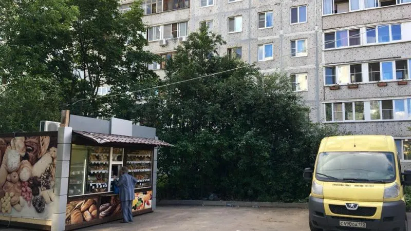 Палатка в Пушкино «телепортировалась» на пять метров