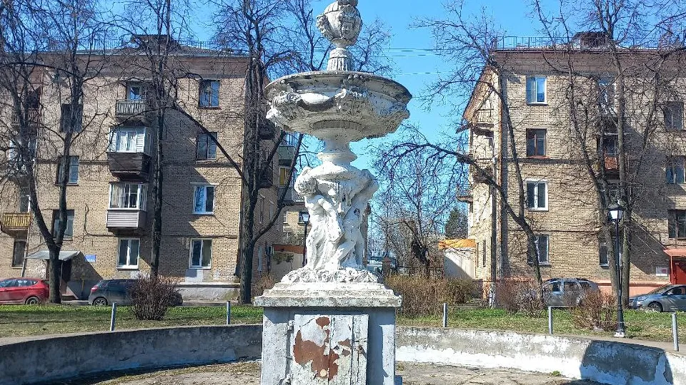 Фонтан на улице Мира в Электростали. Фото: REGIONS/Олег Книжник