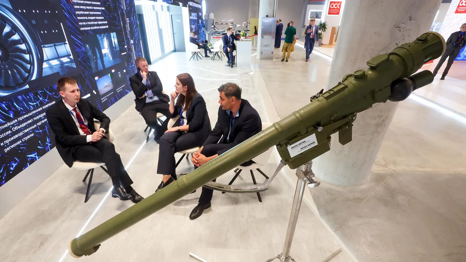 ПЗРК «Верба» на Международном военно-морском салоне «Флот-2024». Belkin Alexey