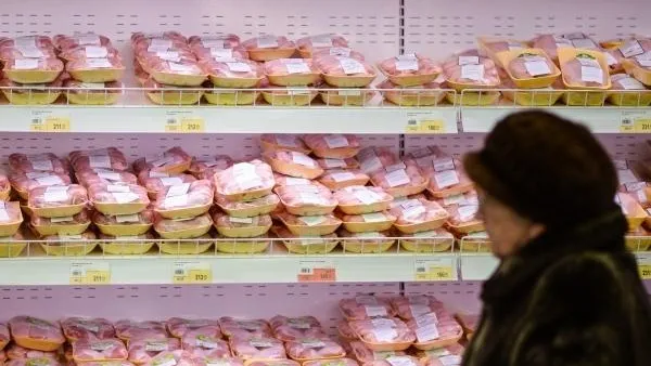 В России резко подскочили цены на курятину