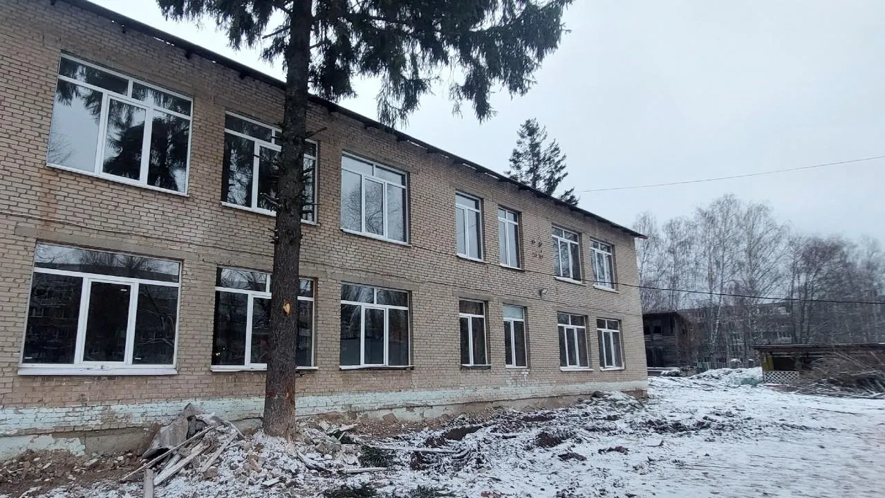 Капремонт в детсаду «Колосок» в Воскресенске завершится к 1 сентября 2025 года