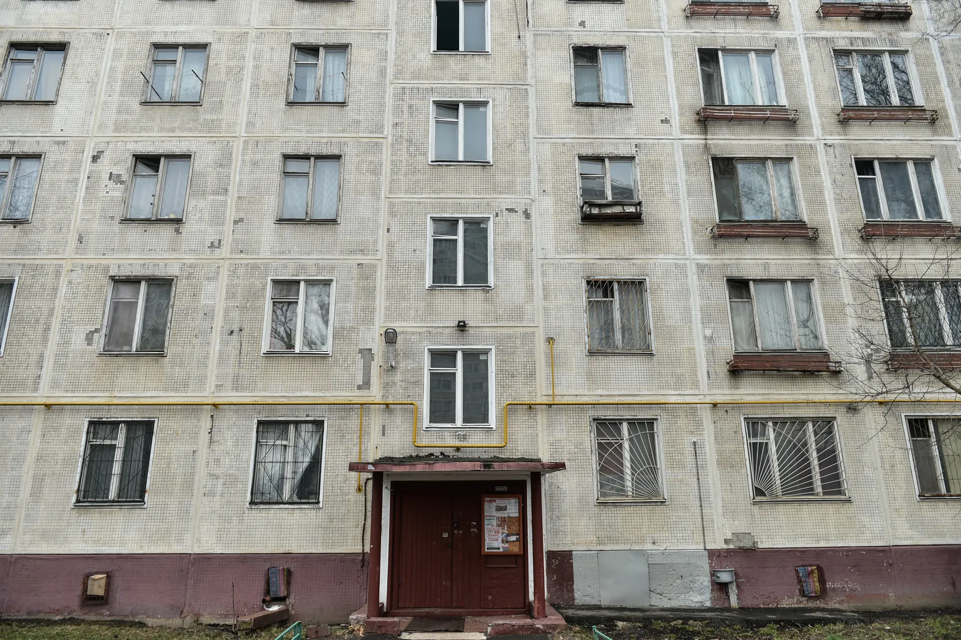 Пятиэтажные дома попавшие в программу реновации