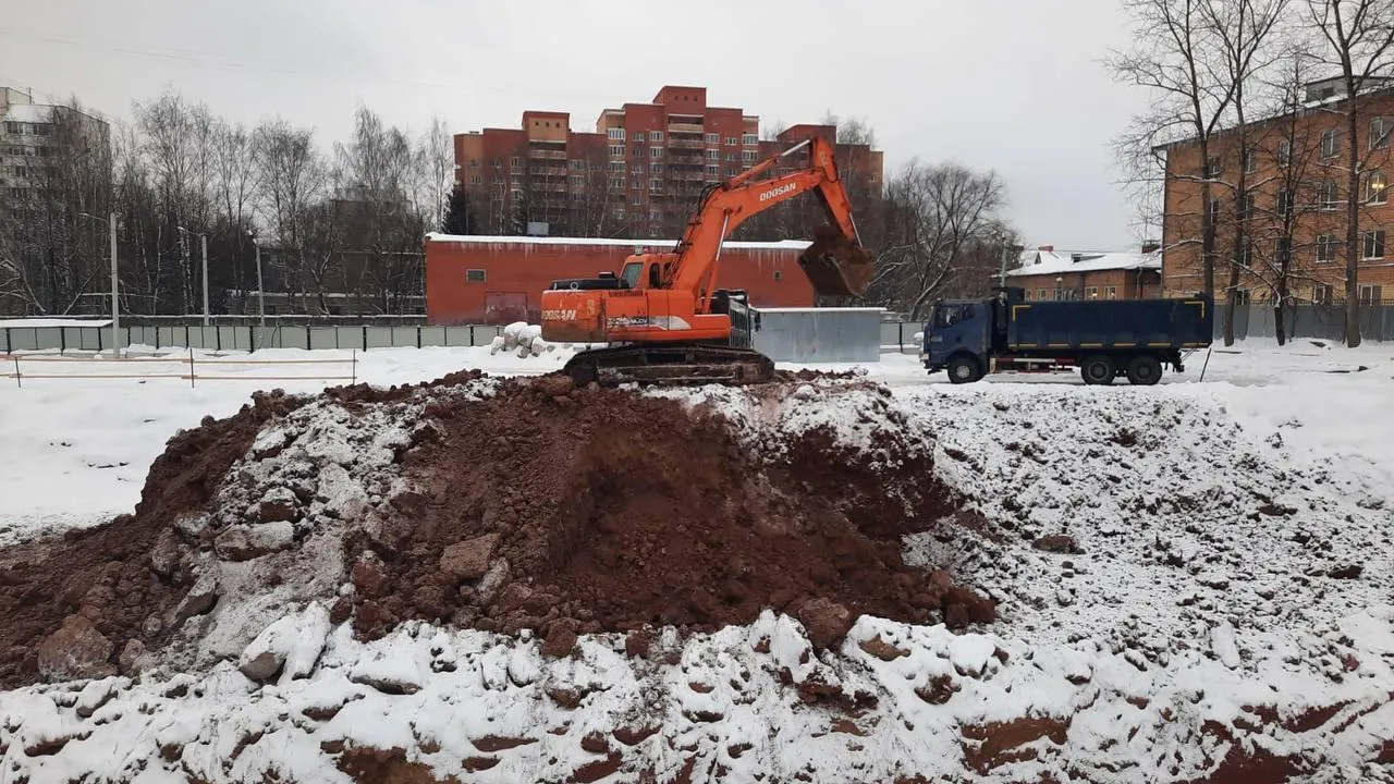 Строительство детской поликлиники стартовало в Чехове по нацпроекту «Здравоохранение»