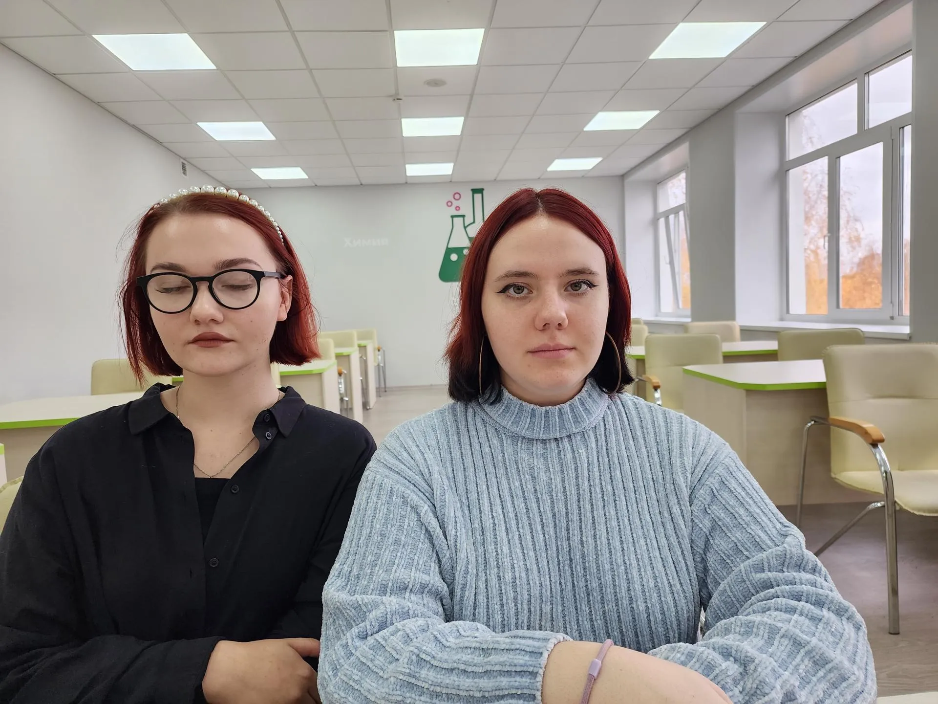 Анна Долгова и Варвара Бырзой /фото: Хавива Фонина