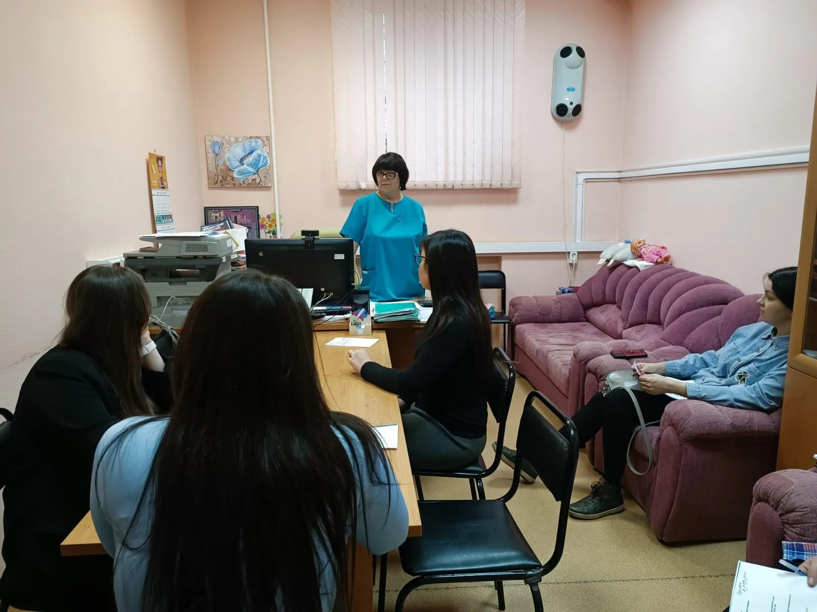 Идут занятия. Фото: Реутовская больница