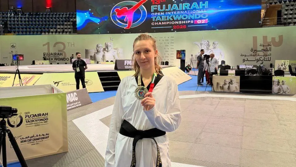 Представительница Подмосковья стала серебряным призером на международных соревнованиях по тхэквондо в ОАЭ