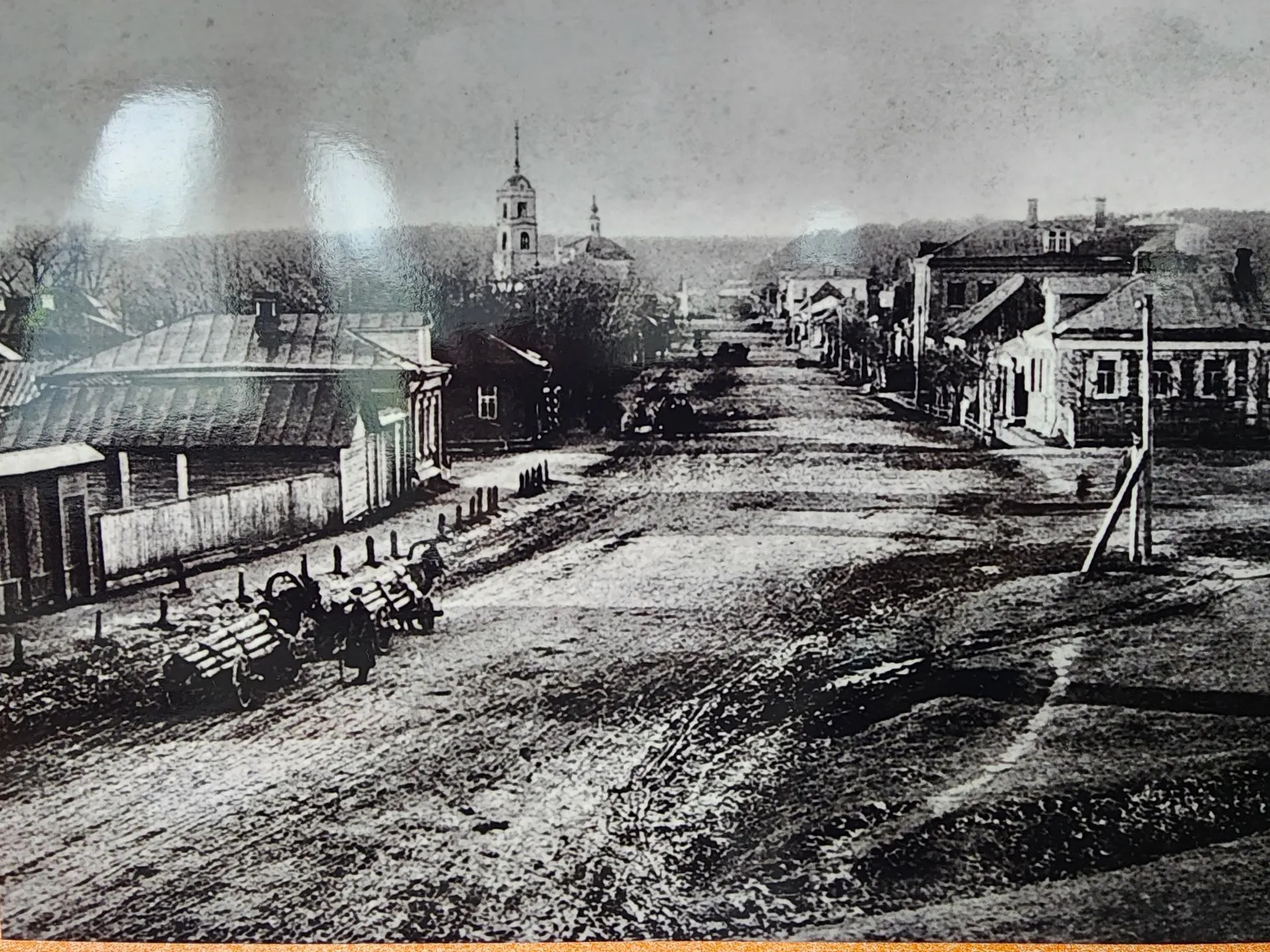 Хавива Фонина / Исторический центр Звенигорода — улица Московская, 1960 год