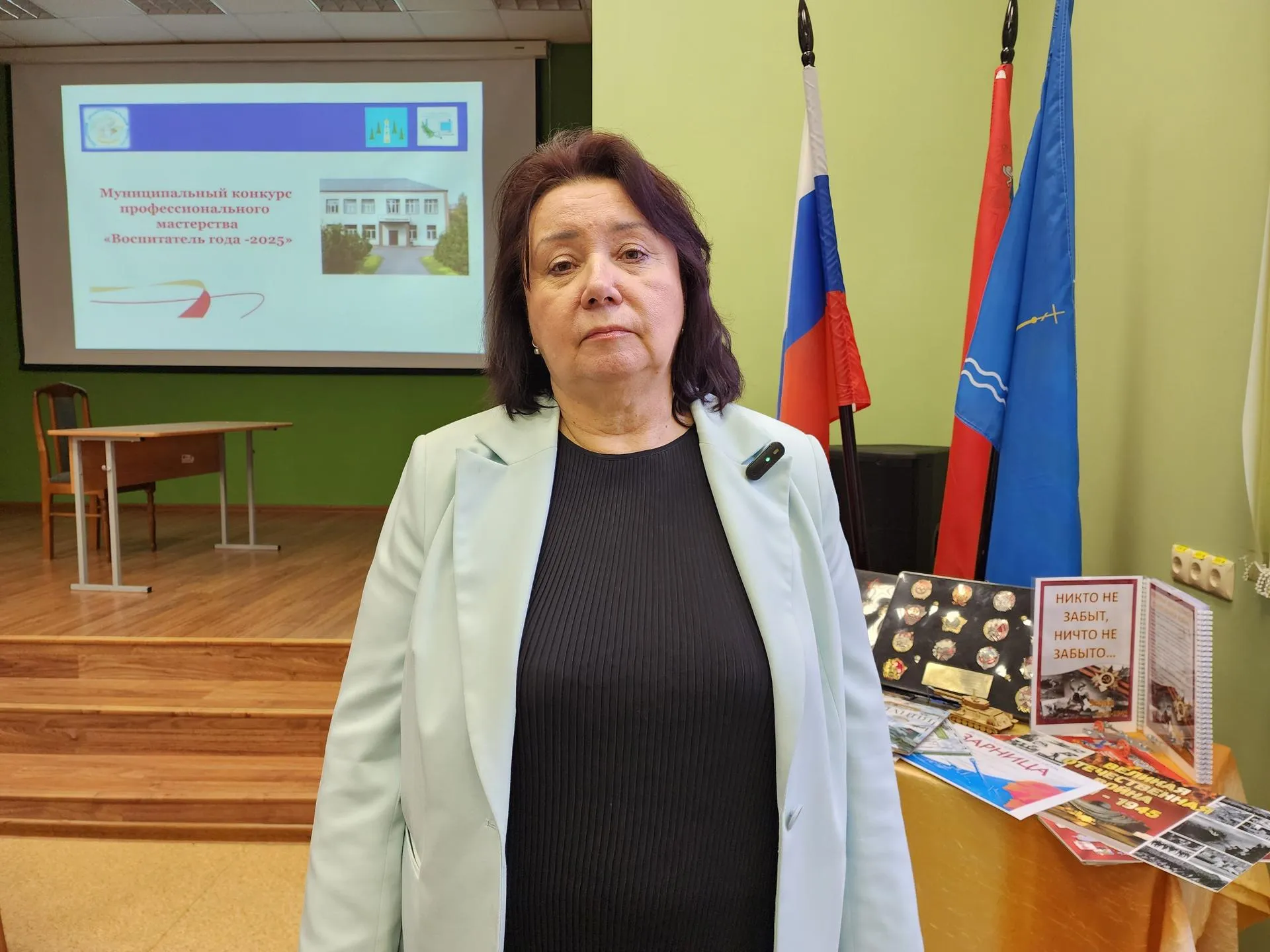 Наталья Бузенкова, член жюри конкурса «Воспитатель года» в Раменском.&nbsp;Фото: МедиаБанк Подмосковья/Ирина Моисеева