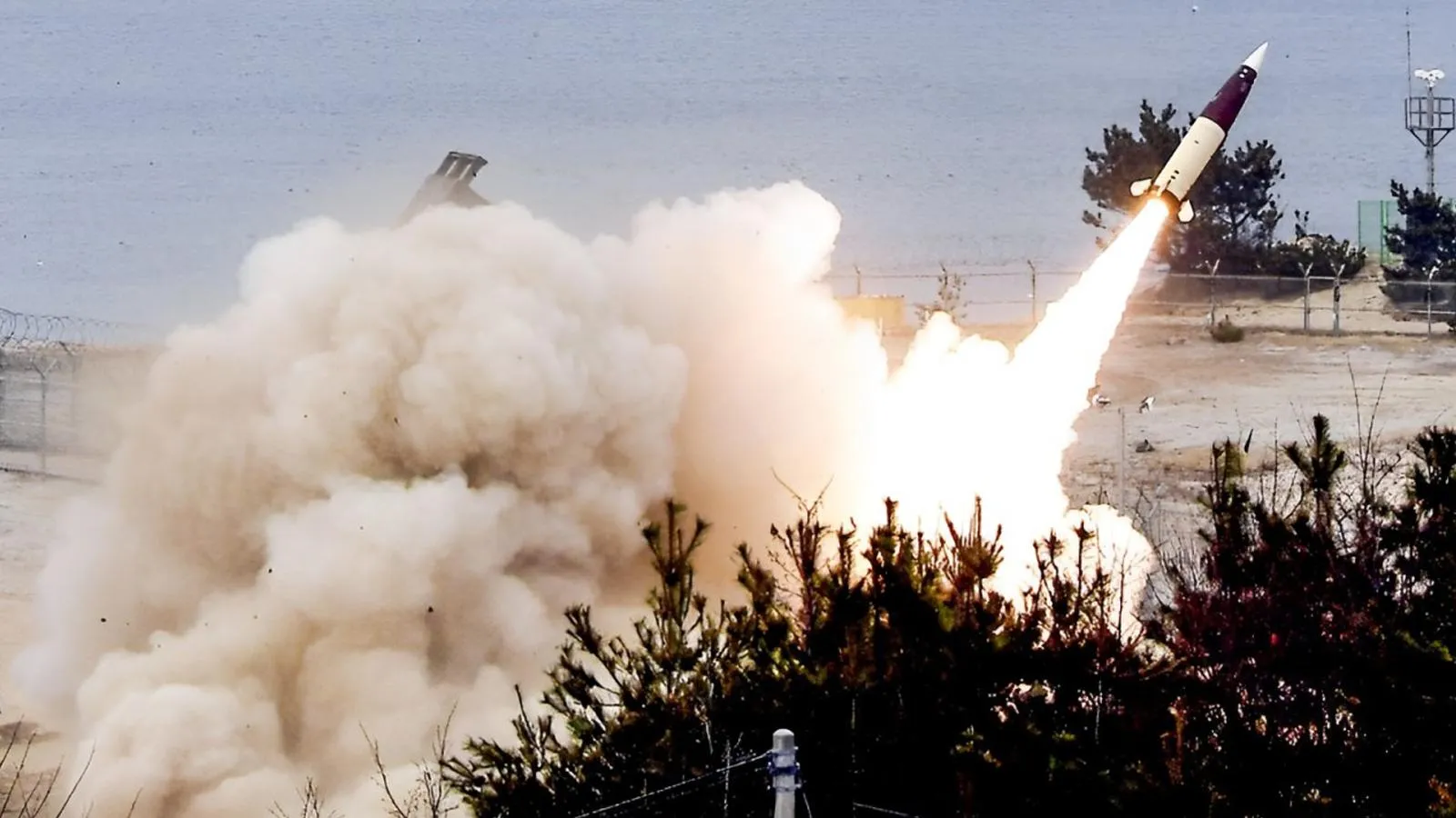 Запуск ATACMS в Южной Корее, 2022 год. Defense Ministry