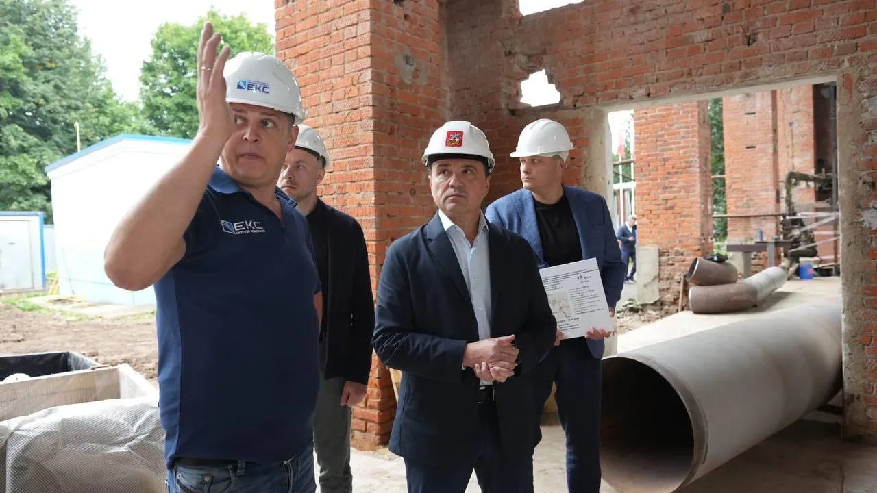 Губернатор Воробьев: почти сорок километров новых теплосетей построят в Солнечногорске