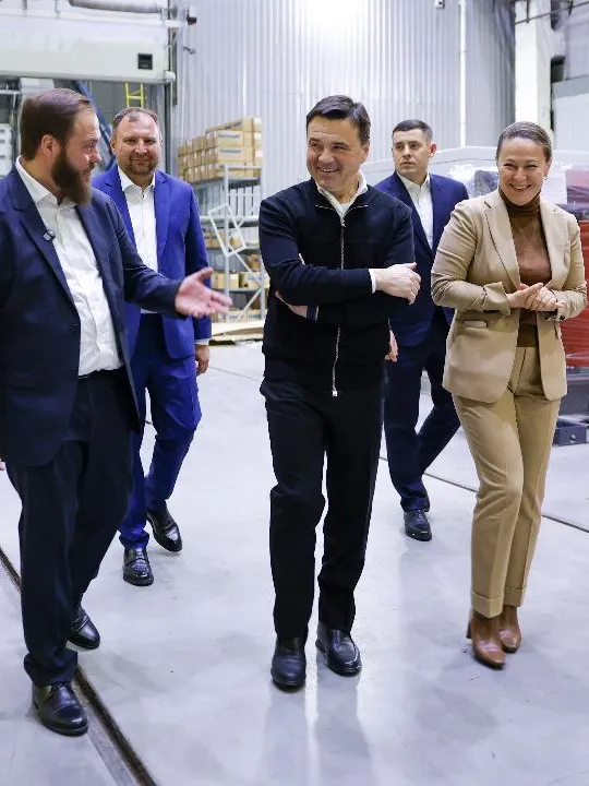 Андрей Воробьев проверил работу завода «ЭнергоПром-Альянс» в Подольске