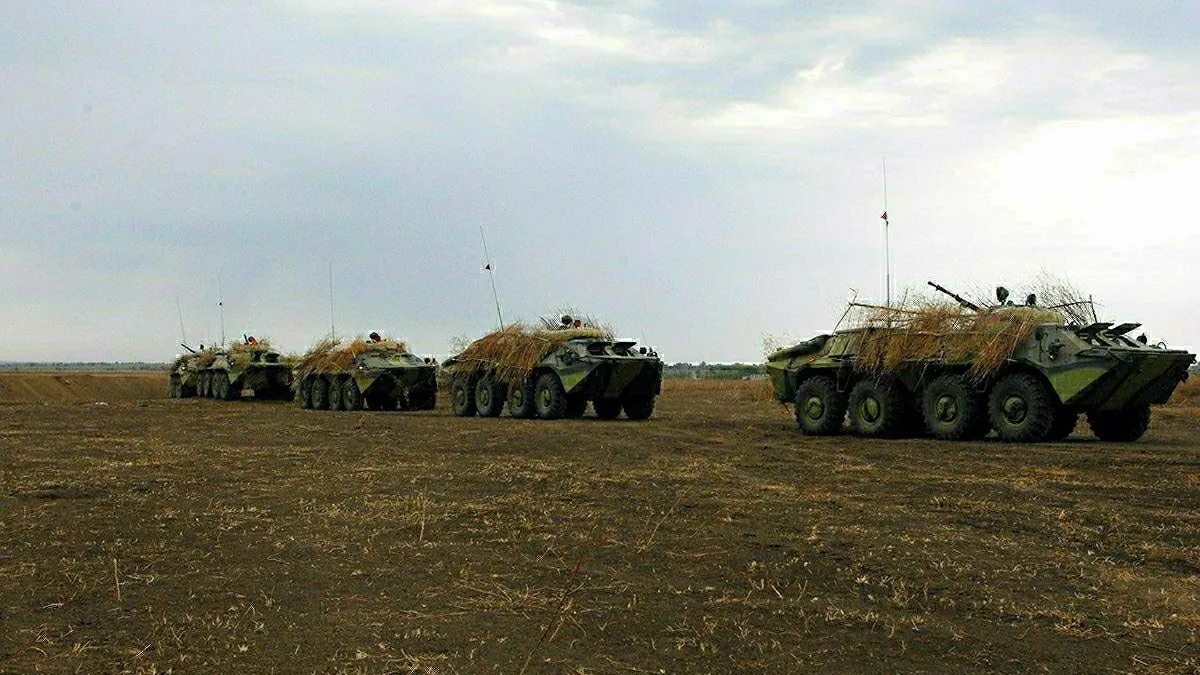 Вооруженные силы России на учениях в Приднестровье. mod_russia/ twitter.com