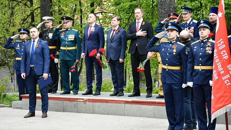 Глава и жители Красногорска почтили память участников Великой Отечественной войны