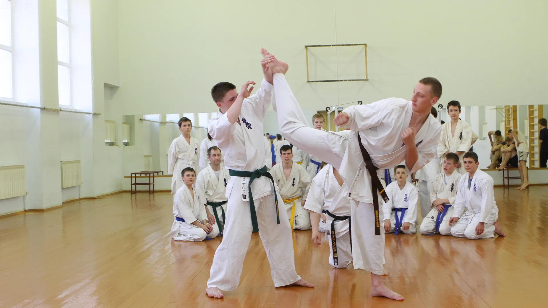 Секция карате в Луховицах