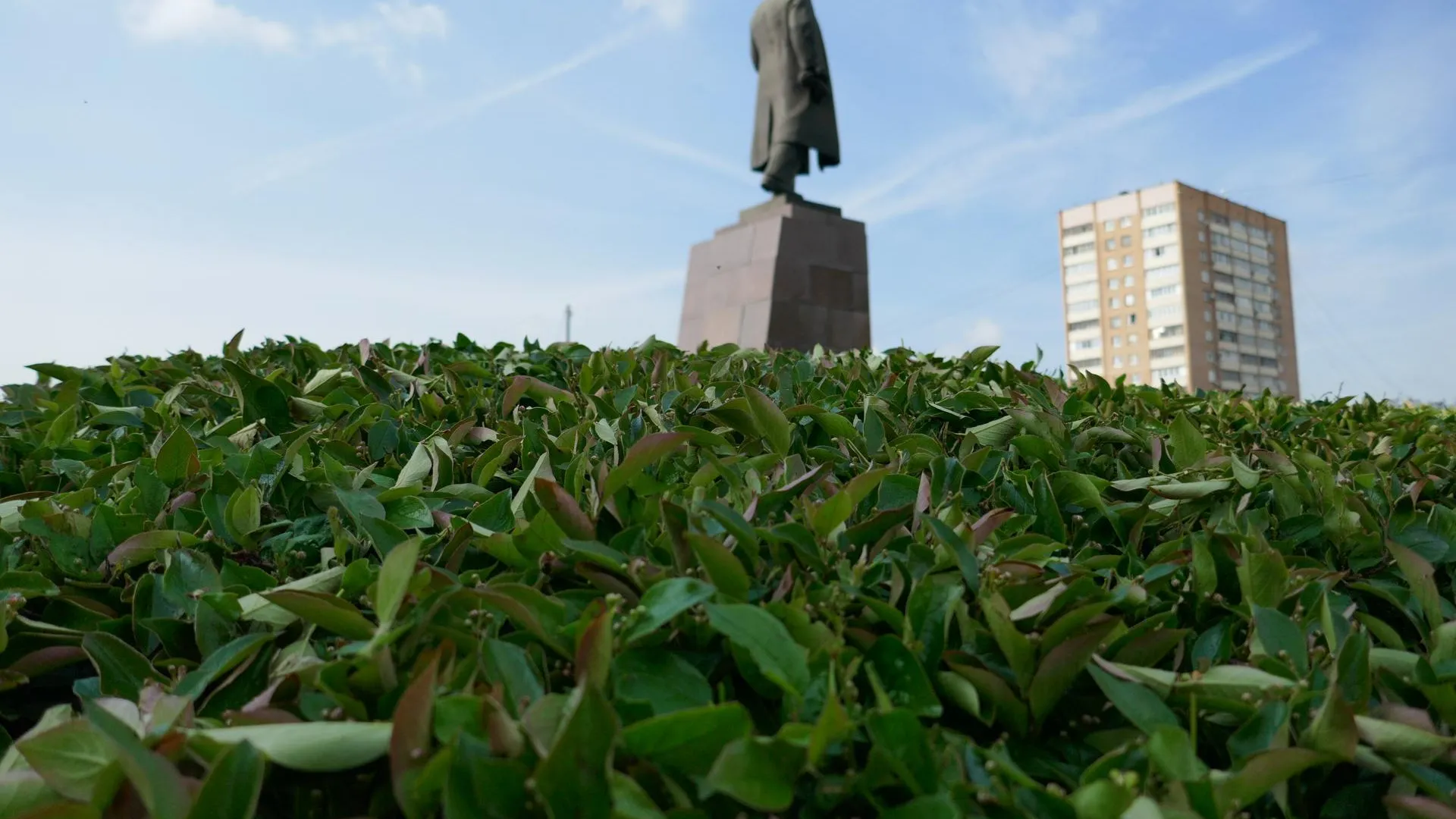 Памятник В. И. Ленину в центре Подольска