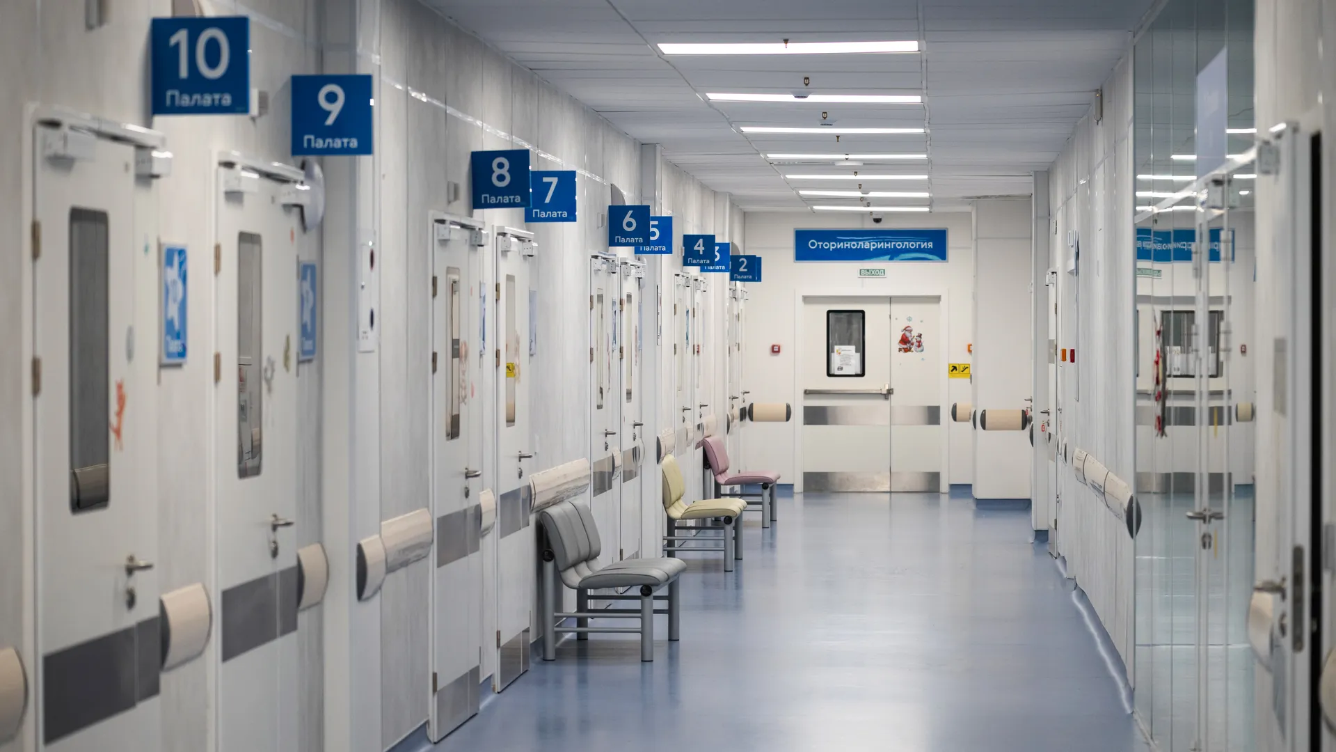Палата пациента Детского клинического центра им. Л. М. Рошаля в Красногорске