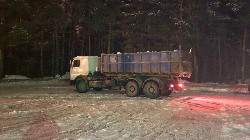 Организаторов незаконной свалки задержали с полицией в Щелкове