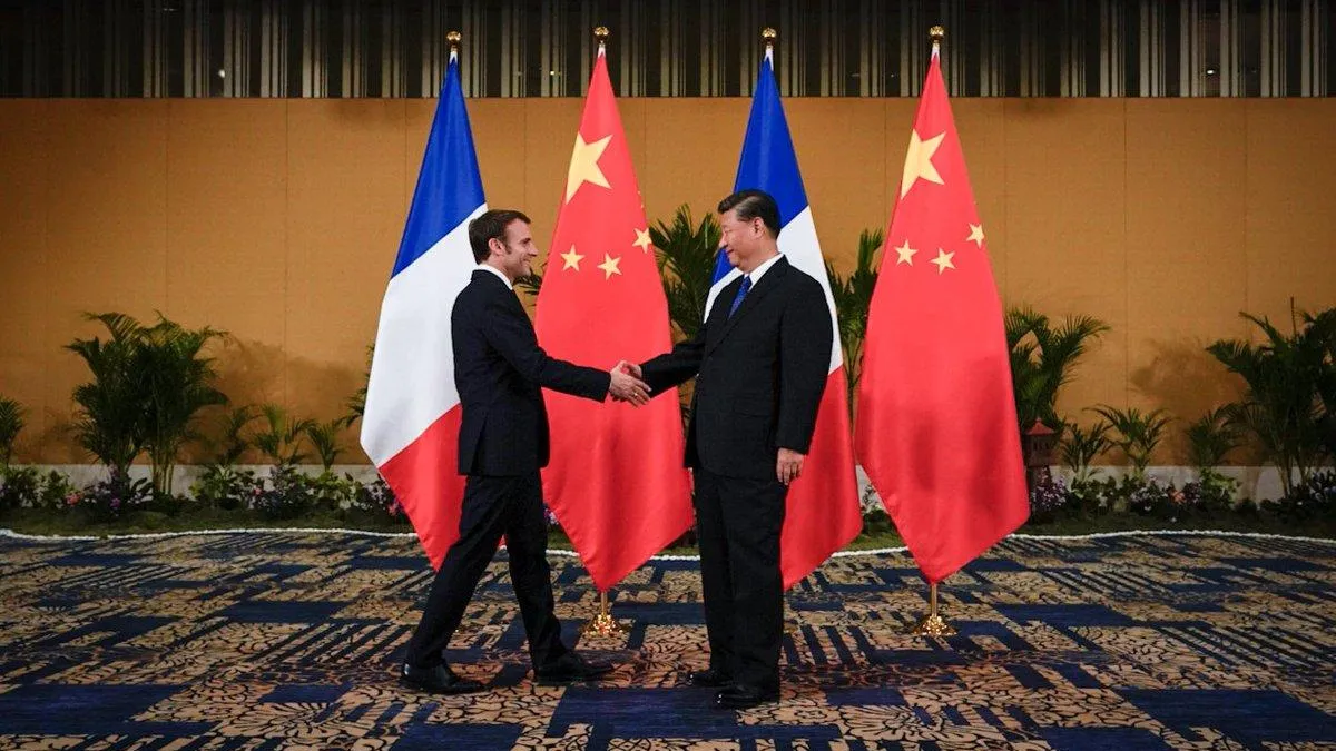 Emmanuel Macron/via Globallookpress.com