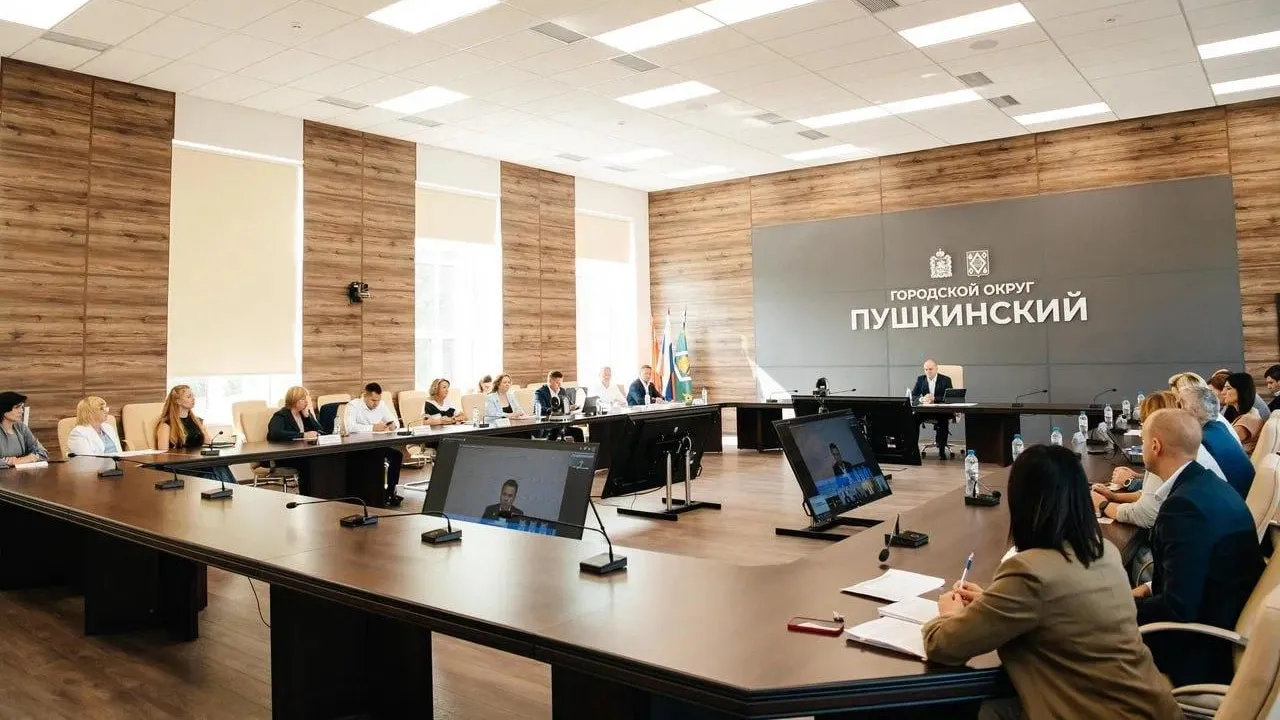 В администрации Г.о. Пушкинский прошло совещание под председательством главы Подмосковья