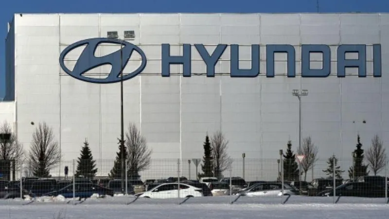 Завод Hyundai в Санкт-Петербурге уйдет в очередной простой до конца марта