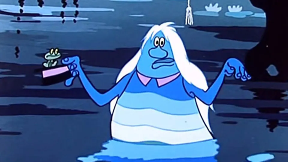 Кадр из мультфильма «Летучий корабль». Режиссер Г. Бардин. 1979 год