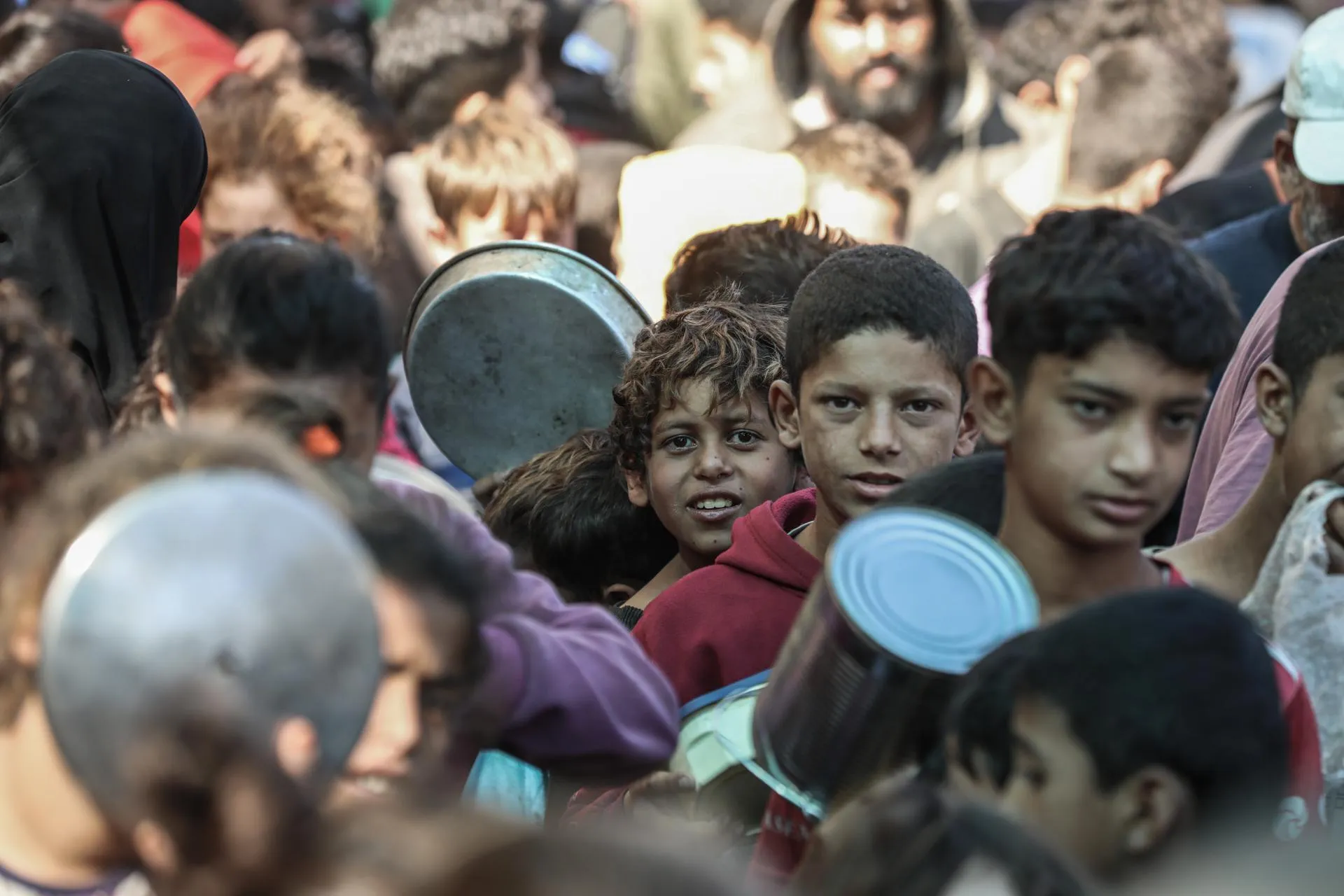 Дети сектора Газа. Omar Ashtawy Apaimages/Keystone Press Agency
