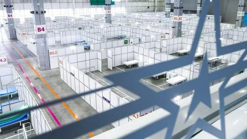 В Подмосковье закроют временный госпиталь в парке «Патриот»