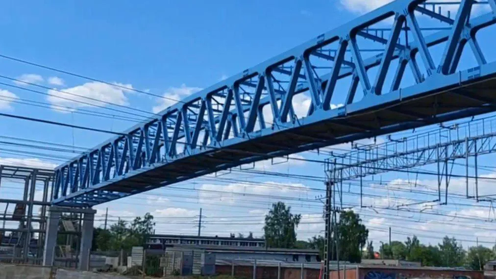 Разноуровневый пешеходный в Реутове откроют до конца лета