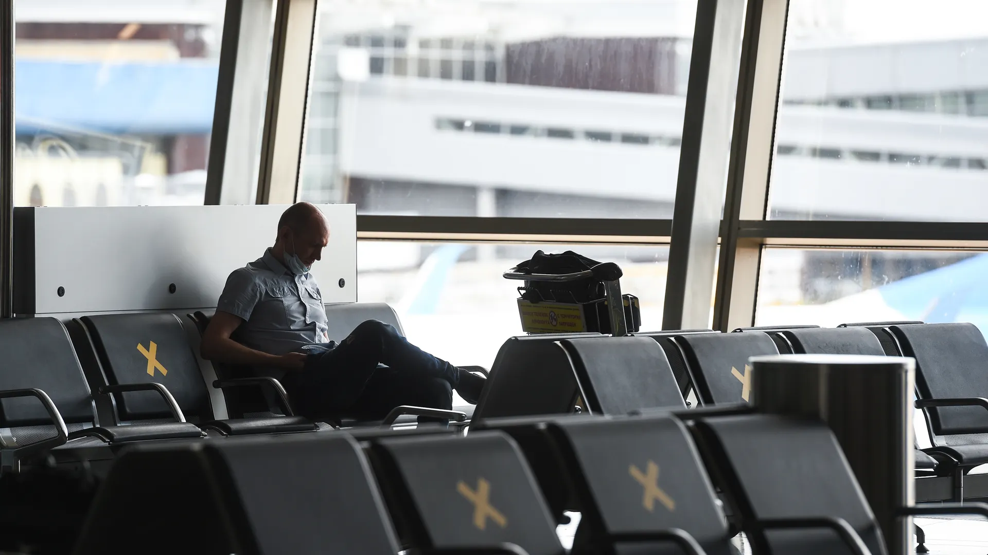 Работа международного аэропорта Внуково в условиях пандемии