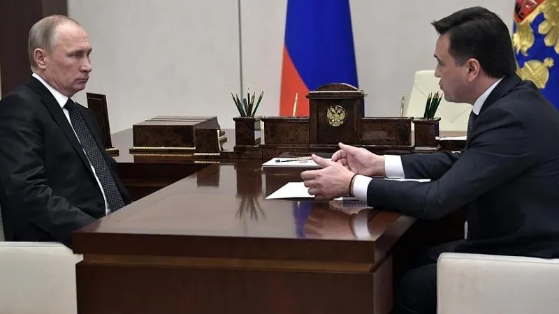 Путин провел рабочую встречу с Воробьевым