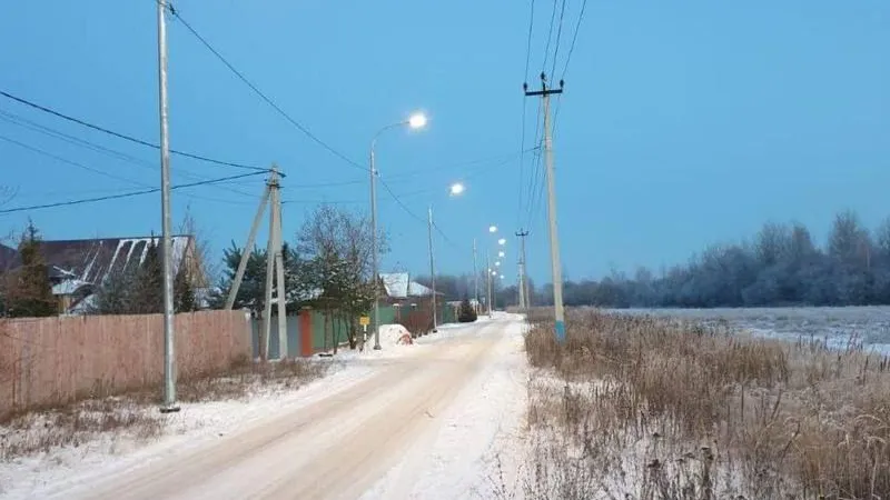 В Шатуре выполнили годовой план по обустройству уличного освещения