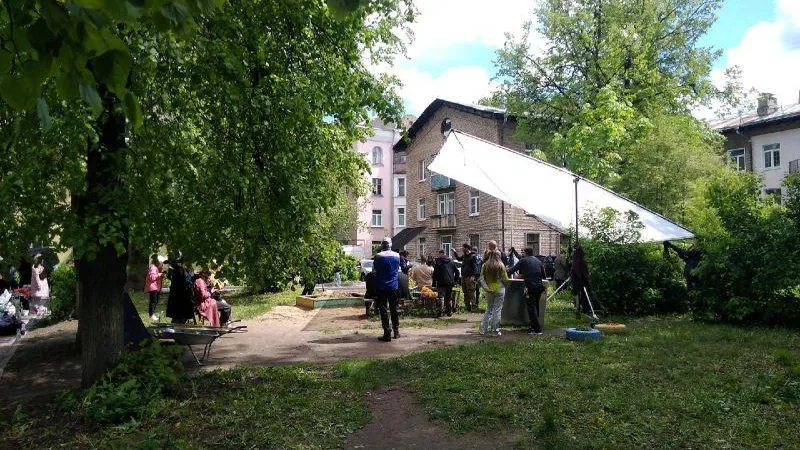 Жилой район в Королеве стал декорациями к отечественному сериалу