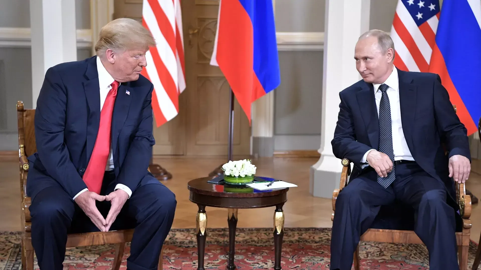 «Я видел, он считает ее частью России»: Трамп заявил, что чувствовал во время бесед с Путиным его безграничную любовь