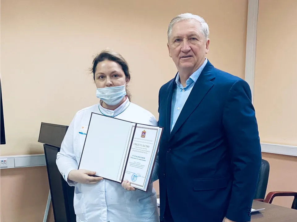 Терапевт Уммухават Султанахмедова.&nbsp;Фото: Реутовская клиническая больница