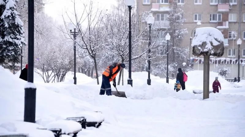 Пятнадцать тысяч кубов снега вывезли из Балашихи за уик-энд