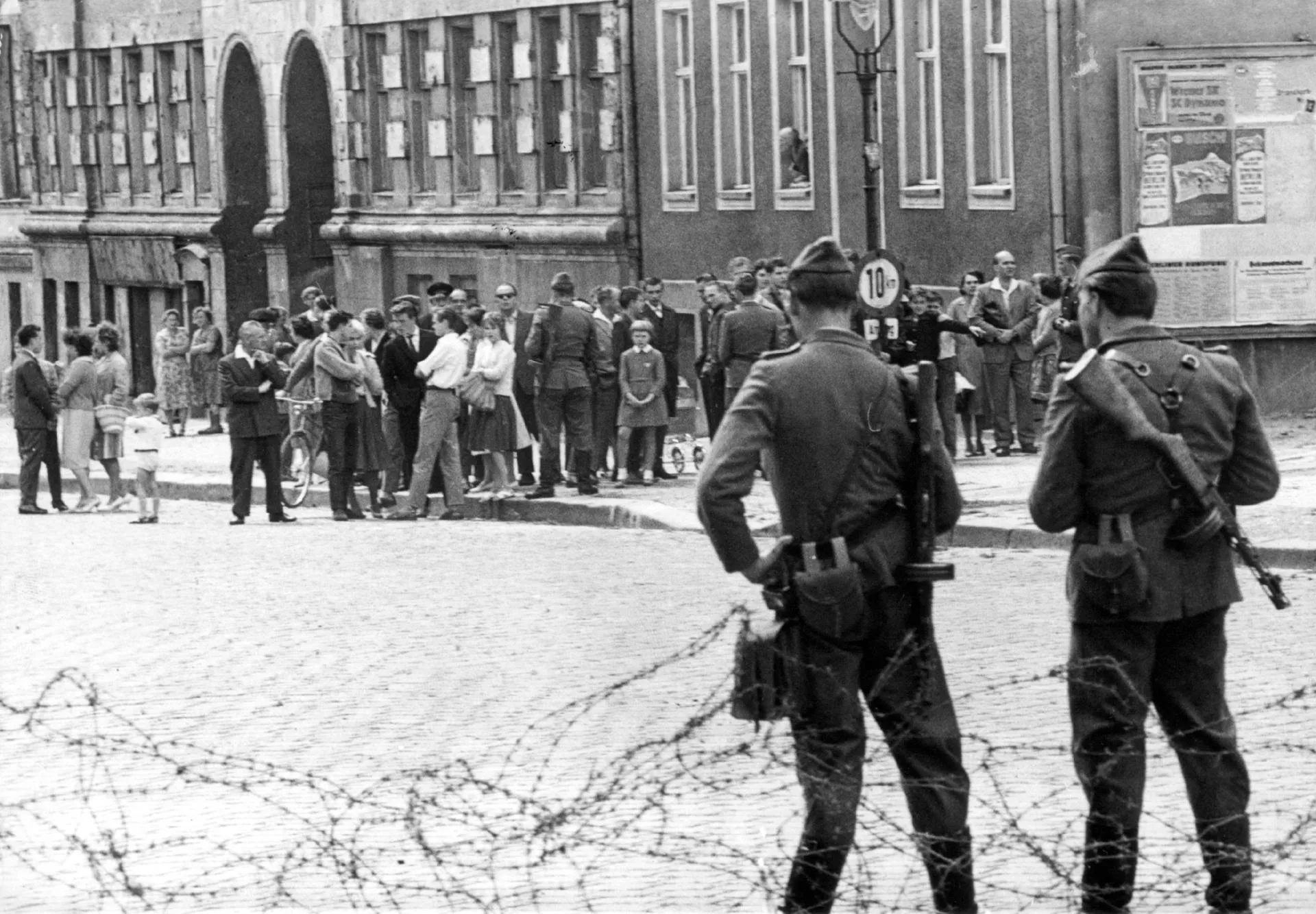 1961 год, перед строительством Берлинской стены.
