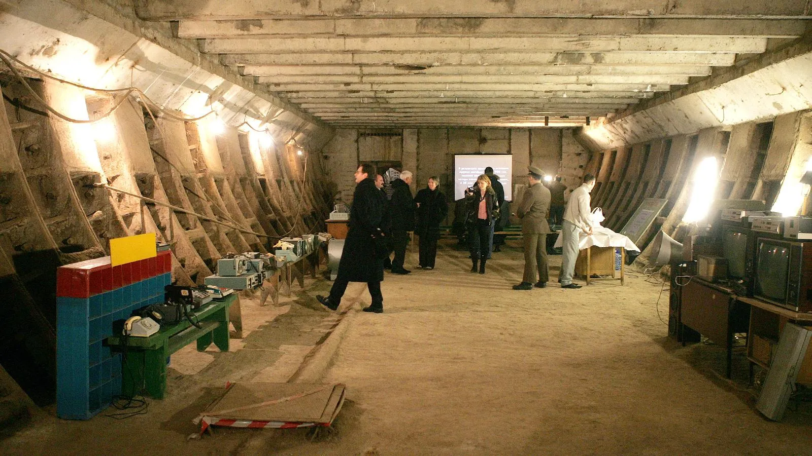 Музей Холодной войны — бывший военный бункер под Таганской площадью, Москва. Alexander Chernykh