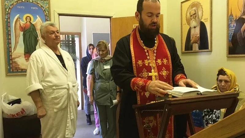 Молельную комнату помогли обустроить в клинике под Красногорском родители пациентки