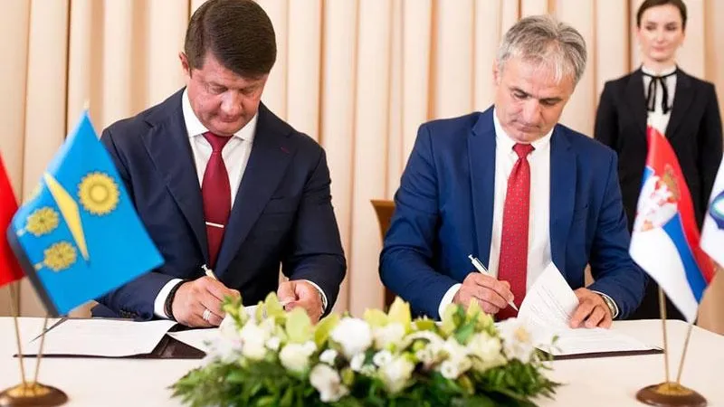 Глава Солнечногорского округа и руководство Сербии подписали соглашение о сотрудничестве