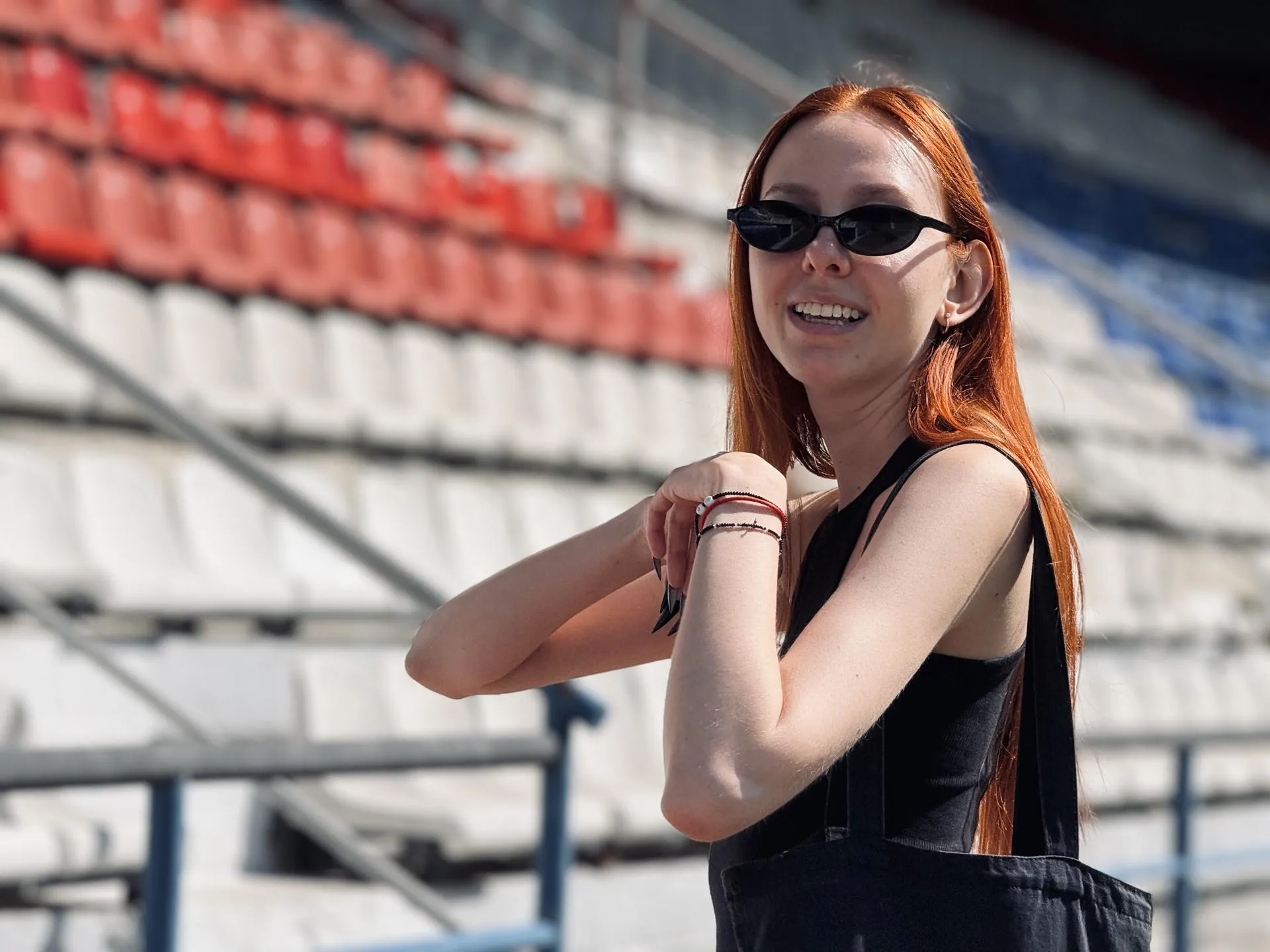 Полина Мартемьянова, куратор школы спортивных волонтеров. Фото: Ольга Стаферова