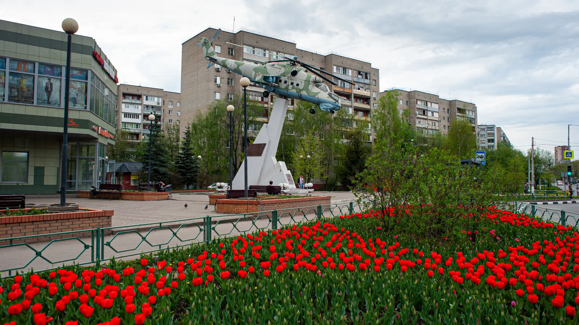 Весенние виды города Люберцы