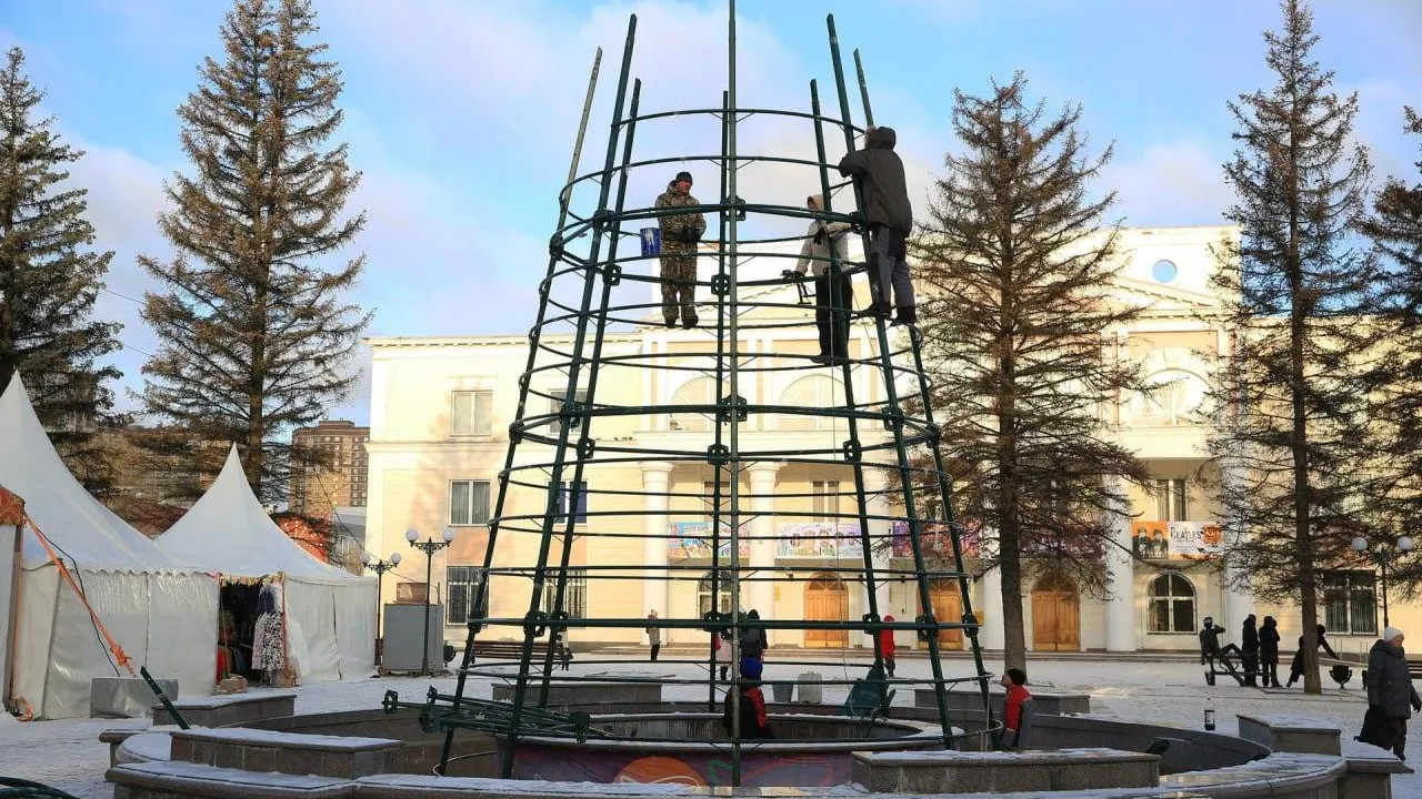 Активная подготовка к Новому году начинается в Долгопрудном