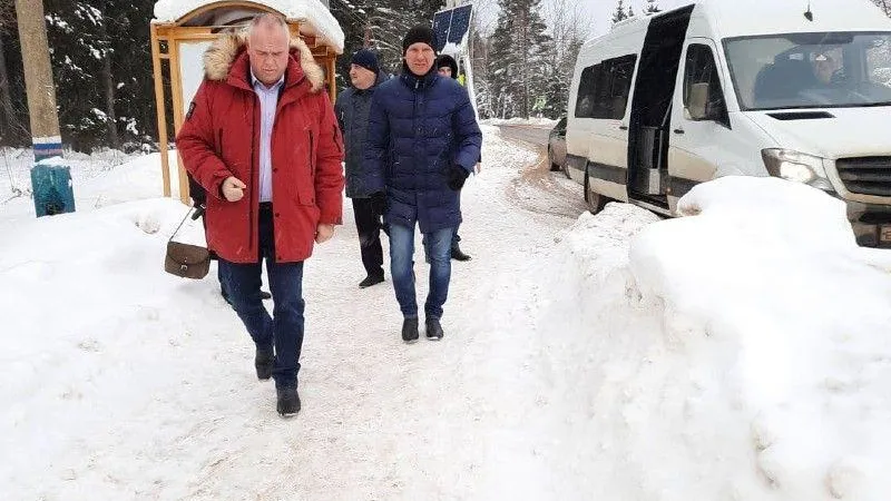 Глава округа лично проконтролировал расчистку территорий в Талдоме