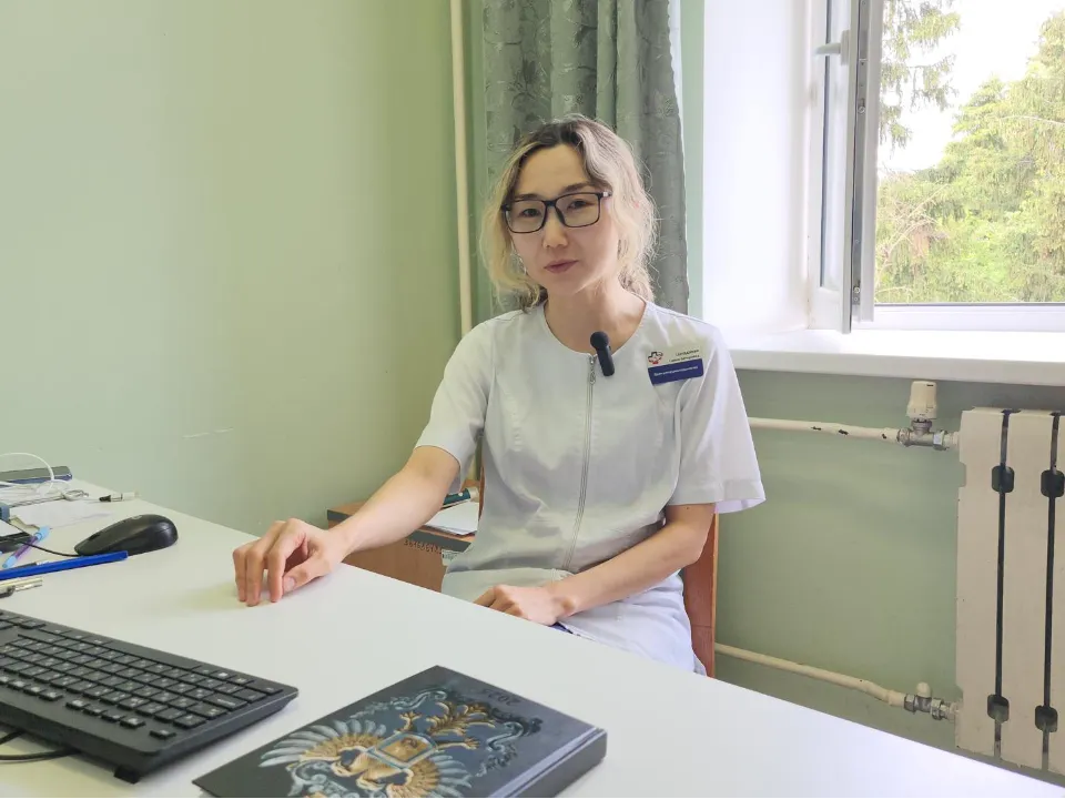 Хирург-отоларинголог Саяна Цагадаева.&nbsp;Фото: REGIONS/Роман Кутузов