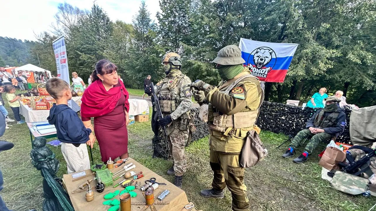 На фестивале «Славянское подворье» в Подольске можно было  увидеть сообщество «Рокот»