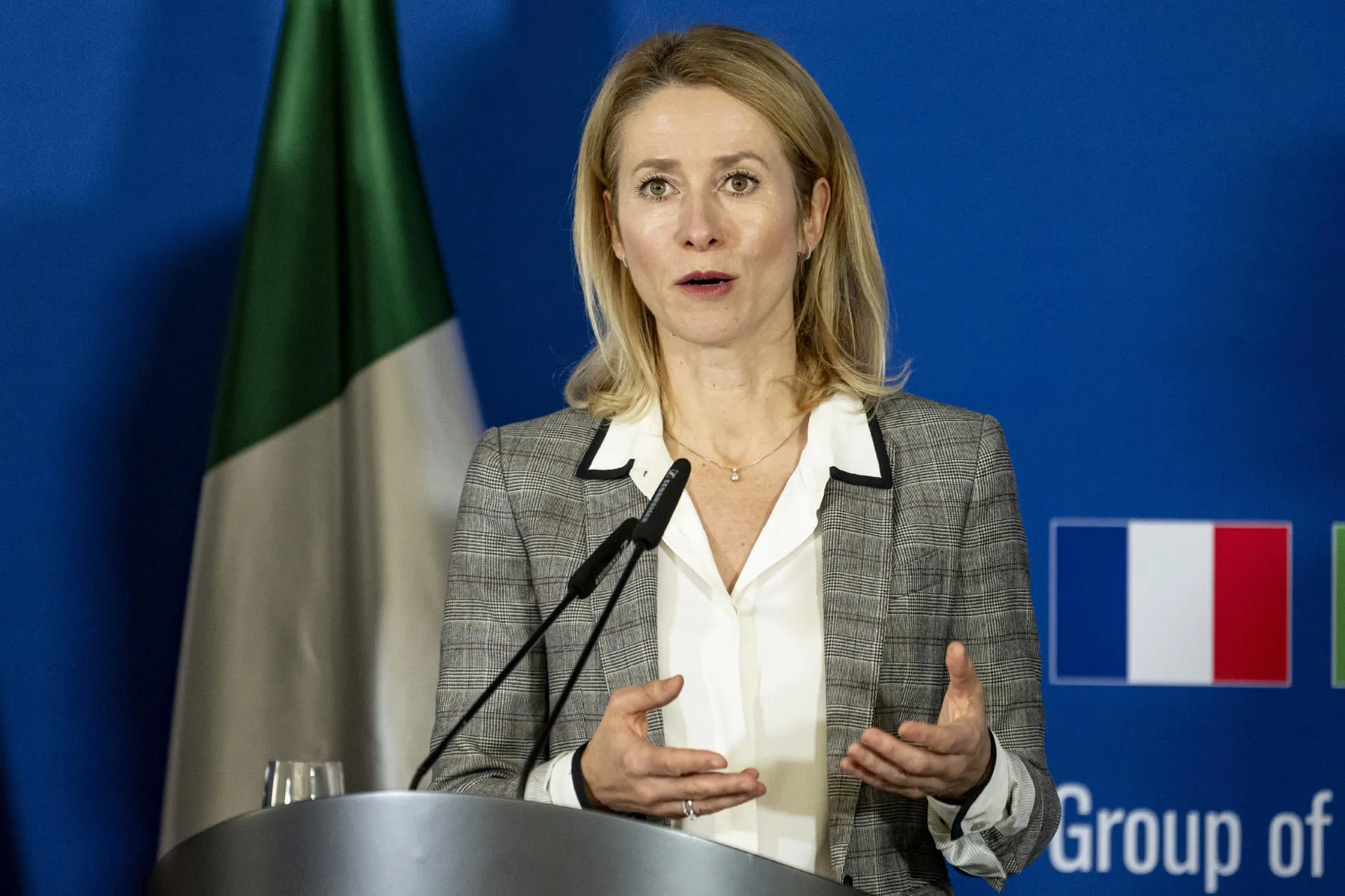 Кая Каллас. Fabian Sommer/dpa