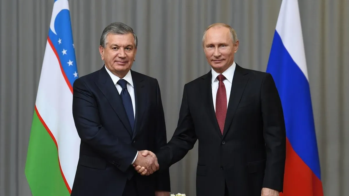 Путин отправится с официальным визитом в Узбекистан