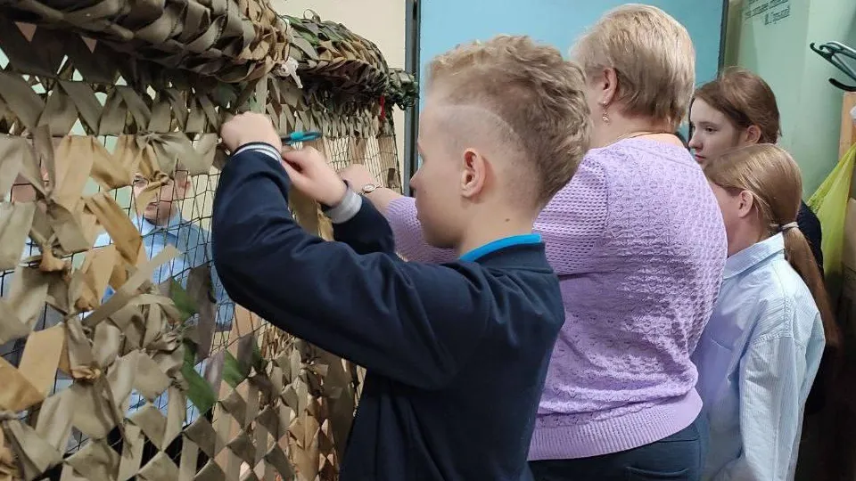 Фото: гуманитарный пункт «Электростальский тыл»