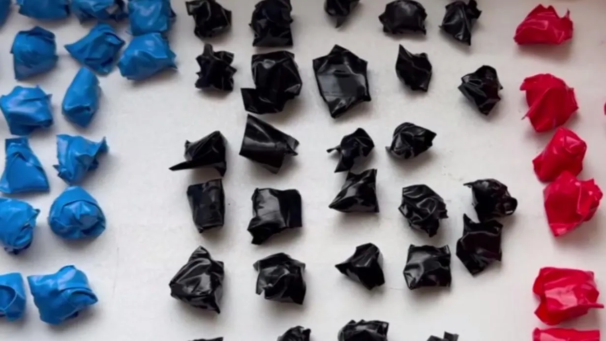 Скриншот из оперативного видео ГУ МВД России по Московской области