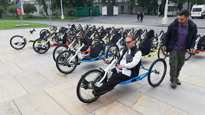 Мособлдума готова поддержать проект по развитию бесплатных прокатов хендбайков для инвалидов 